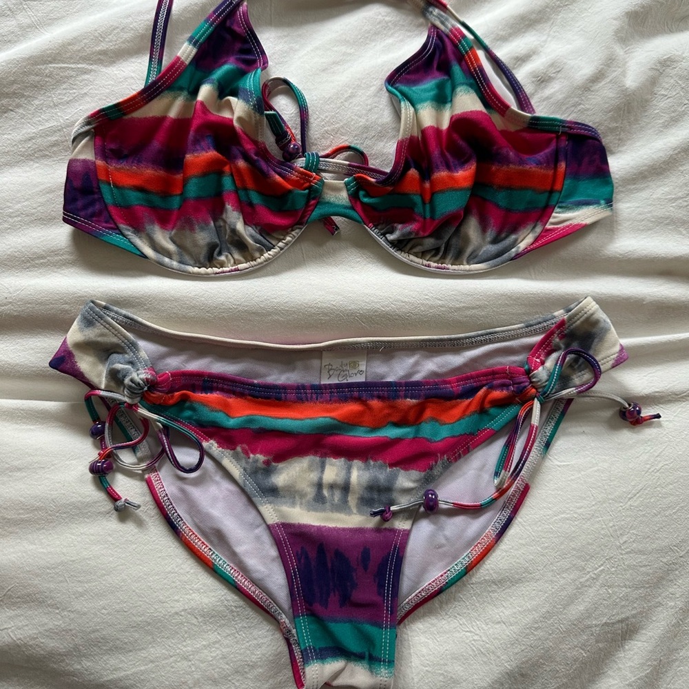 Body Glove Colorful Swimwear with Red and Purple Accents